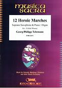 Telemann: 12 Heroic Marches (Sopraansaxofoon)