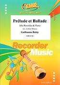 Guillaume Balay: Prelude et Ballade (Altblokfluit)