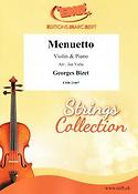 Georges Bizet: Menuetto (Viool)