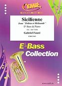 Faure: Sicilienne (Eb Bass)