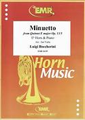 Boccherini: Minuetto from Quintet E Major Op. 13/5 (Eb Hoorn)
