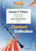 Bach: Sonate F Minor (Klarinet)