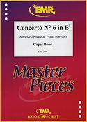 Capel Bond: Concerto Nr. 6 in Bb (Altsaxofoon)