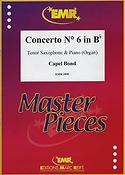 Capel Bond: Concerto Nr. 6 in Bb (Tenorsaxofoon)