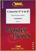 Capel Bond: Concerto Nr. 6 in Bb (Hobo)