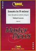 Michel Corrette: Sonata in D Minor (Tenorsaxofoon)
