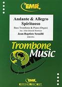 Jean-Baptiste Senaillé: Andante & Allegro Spirituoso (Bass Trombone)