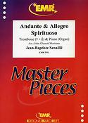 Jean-Baptiste Senaillé: Andante & Allegro Spirituoso (Trombone)
