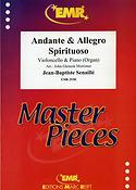 Jean-Baptiste Senaillé: Andante & Allegro Spirituoso (Cello)