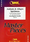 Jean-Baptiste Senaillé: Andante & Allegro Spirituoso (Viool)