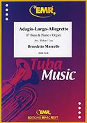 Benedetto Marcello: Adagio-Largo-Allegretto (Eb Bass)