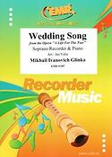 Wedding Song (Sopraanblokfluit)