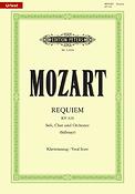 Mozart: Requiem d-moll KV 626 (Vocal Score)