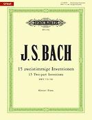 Bach: 15 Two-part Inventions - BWV 772-786