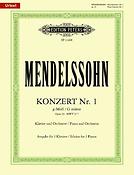 Felix Mendelssohn: Piano Concerto No.1 G minor Opus 25