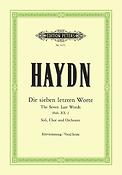 Joseph Haydn: Die Sieben Letzten Worte Hob XX:2 (Vocal Score)