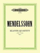 Mendelssohn: Klavierquartet Opus 1