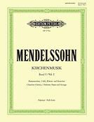 Félix Mendelssohn-Bartoldy - Kirchenmusik