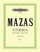 Mazas: Etuden op. 36 Etudes Speciales (Band 1, Etuden Nr. 1 - Nr. 30)