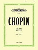 Chopin: Etuden Op. 10 · Op. 25 · Ohne Op.-Zahl -für Klavier-