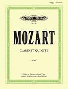 Mozart: Clarinet Quintet KV 581 (Clarinet/Piano)