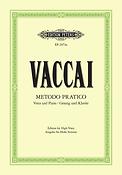 Vaccai: Metodo Pratico di Canto Italiano (Sopraan/High Voice)