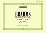 Brahms: Ungarische Tänze - Hongaarse Dansen Band 1: (Nr. 1-10 op. WoO 1; 1-10 -fur Klavier zu 4 Händen)