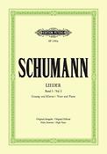 Robert Schumann: Lieder Band I (Sopraan)