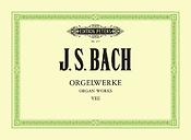 Bach: Orgelwerke VIII - Organworks 8 (Peters)