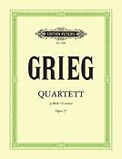 Edvard Grieg: String Quartet G Op.27