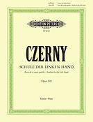 Czerny: Schule Linken Hand Opus 399 