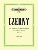 Carl Czerny: 24 Übungsstücke im Fünftonraum op. 777