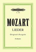 Wolfgang Amadeus Mozart: Lieder (Sopraan, Piano)