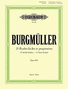 Frederich Burgmuller: 25 leichte Etüden op. 100 (Peters)