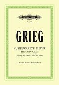 Edvard Grieg: 60 Ausgewahlte Lieder