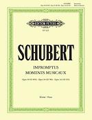 Franz Schubert: Impromptus Moments Musicaux