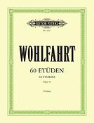 Wohlfahrt: 60 Etuden fur Violine Solo Op. 45