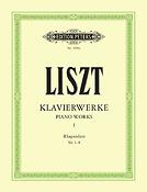 Franz Liszt: Piano Works Vol.1