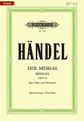 Handel: Der Messias HWV 56 (Vocal Score)
