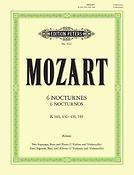 Mozart: 6 Nocturnos  Notturni (Kanzonetten)