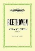 Beethoven: Missa Solemnis D Op. 123 (Vocal Score)