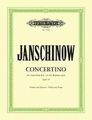 Janschinow: Concertino im russischen Stil op. 35 