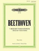 Beethoven: Variations on Mozarts Bei Männern