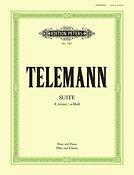 Telemann: Suite in a-Moll Fur Flöte u. Klavier