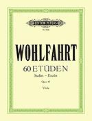 Franz Wohlfahrt: 60 Studies for Viola Op.45