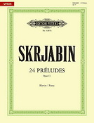 Scriabin: 24 Preludes op. 11 -für Klavier