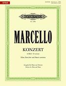 Marcello: Oboenkonzert d for Oboe und Klavier