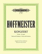 Franz Anton Hoffmeister: Konzert für Viola und Orchester D-Dur
