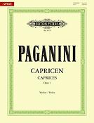 Niccolò Paganini: 24 Capricen für Violine solo op. 1