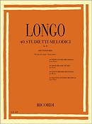 Longo: 40 Studietti Melodici Per Piccole Mani Senza